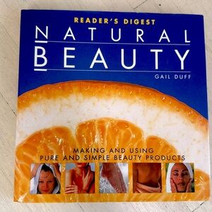 “Natural Beauty” by Gail Duff hardcover Making Pure & Simple Beauty Products